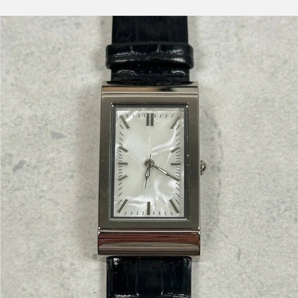Coldwater Creek Silver and Black Watch